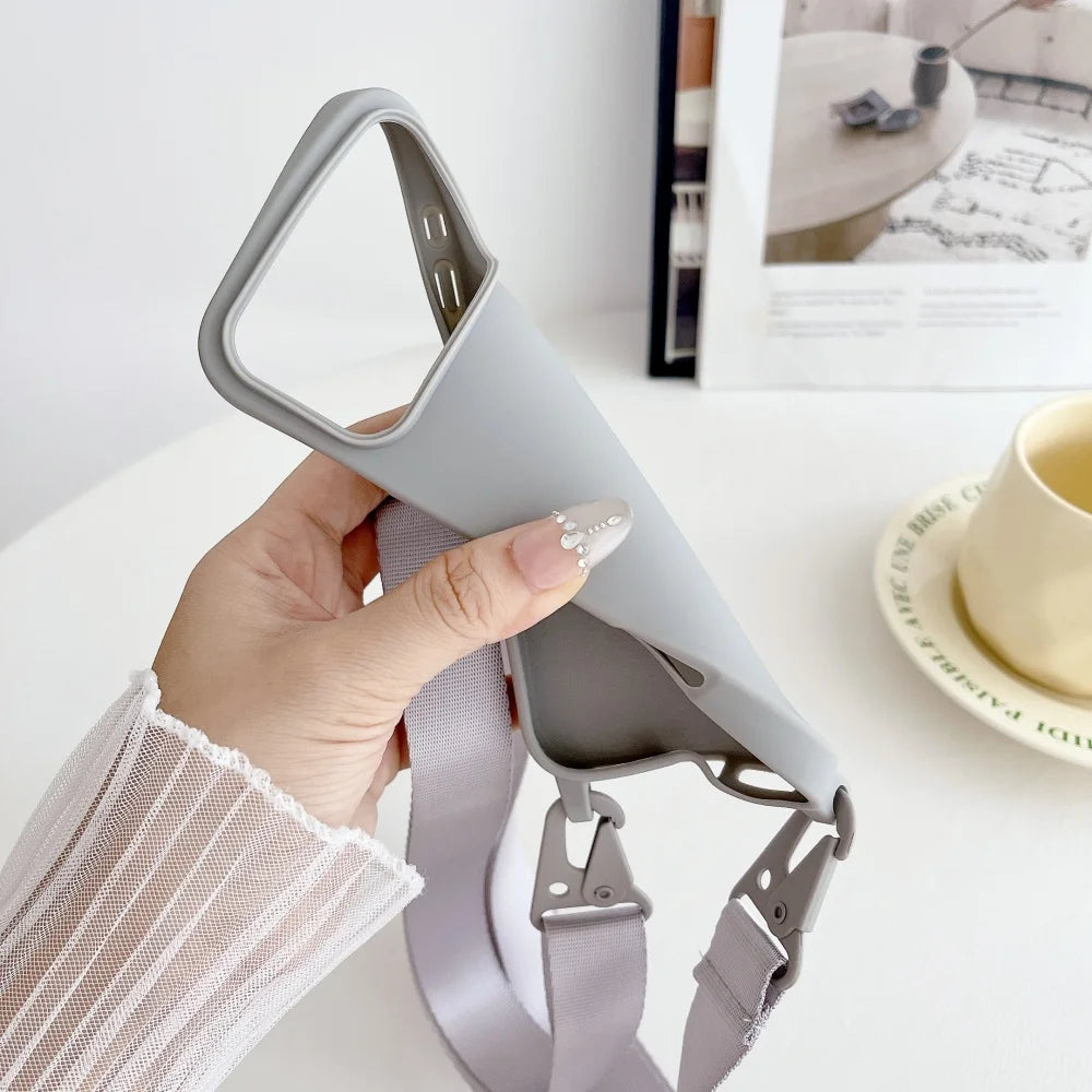 iPhone Necklace Silicone Case