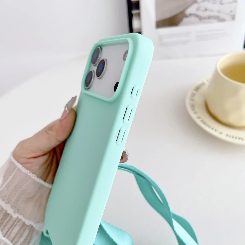 iPhone Necklace Silicone Case