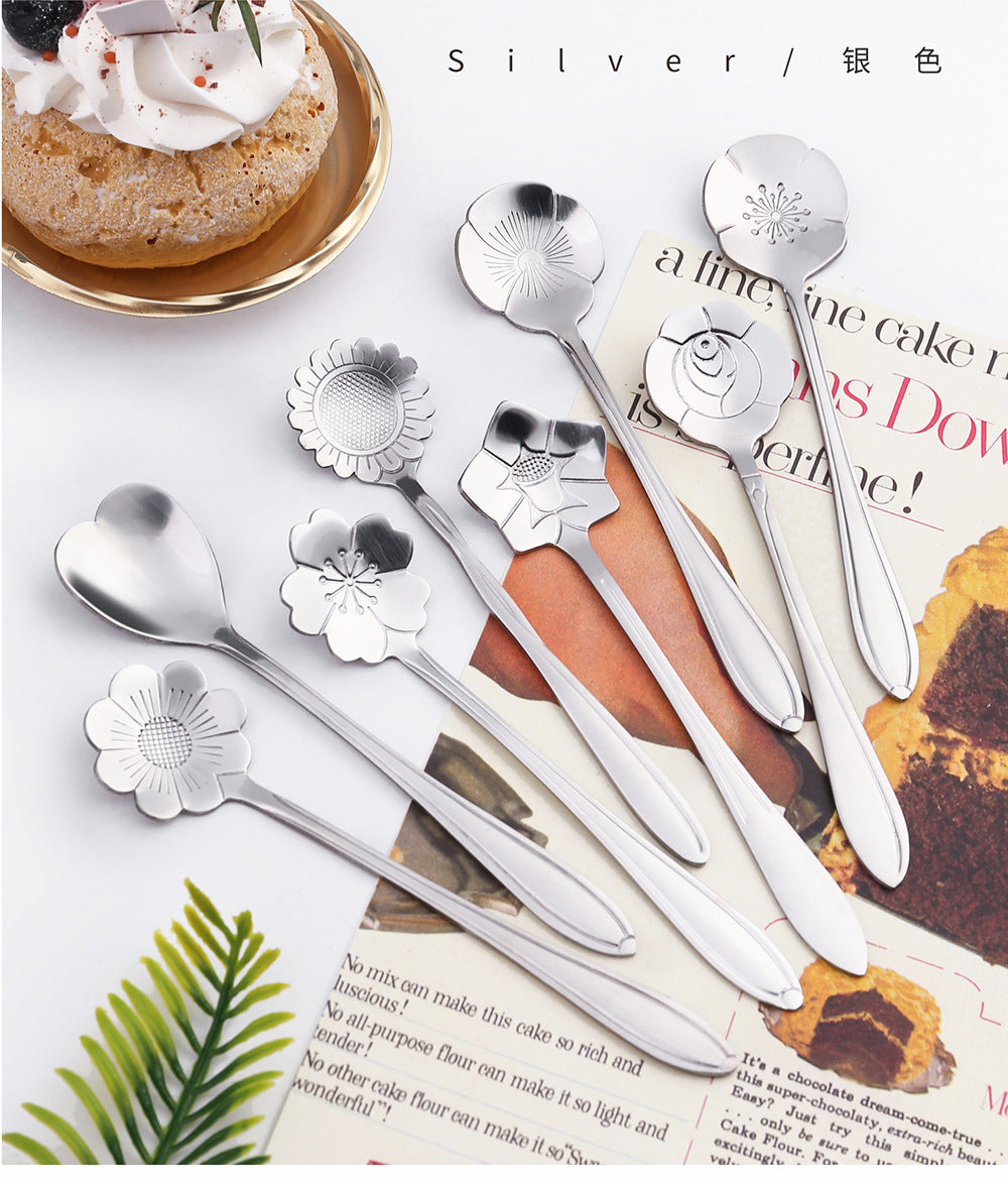 Flower Spoons Coffee & Tea