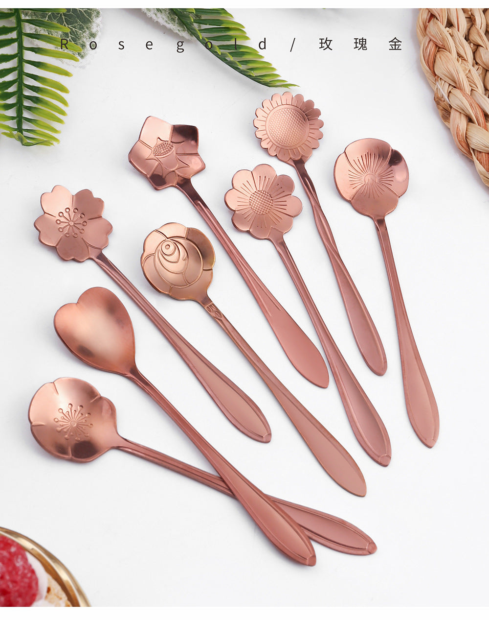 Flower Spoons Coffee & Tea