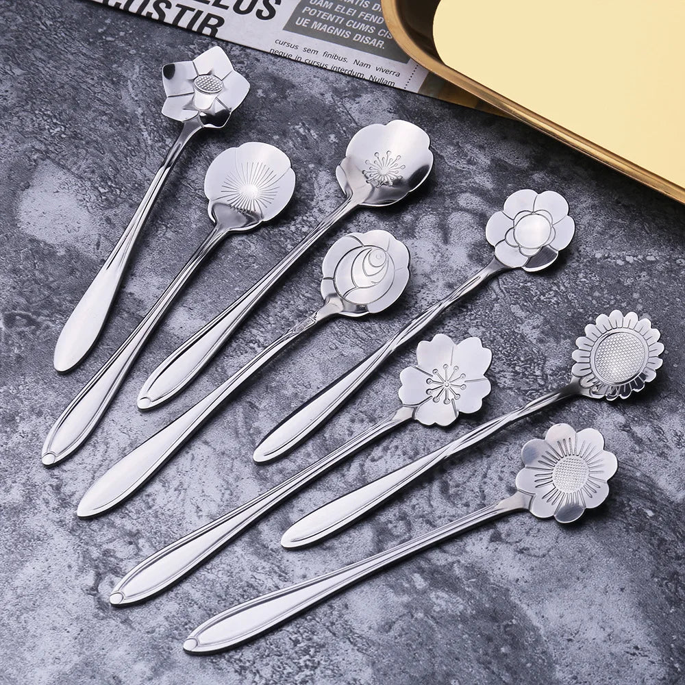 Flower Spoons Coffee & Tea