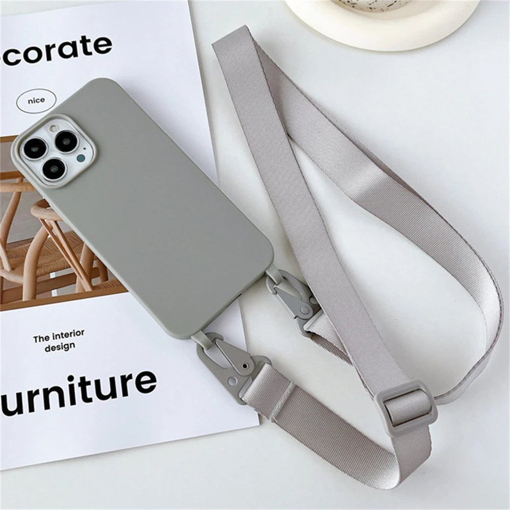 iPhone Necklace Silicone Case