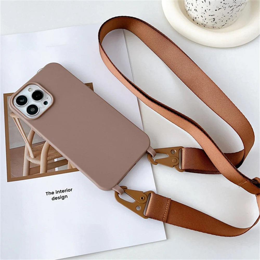 iPhone Necklace Silicone Case
