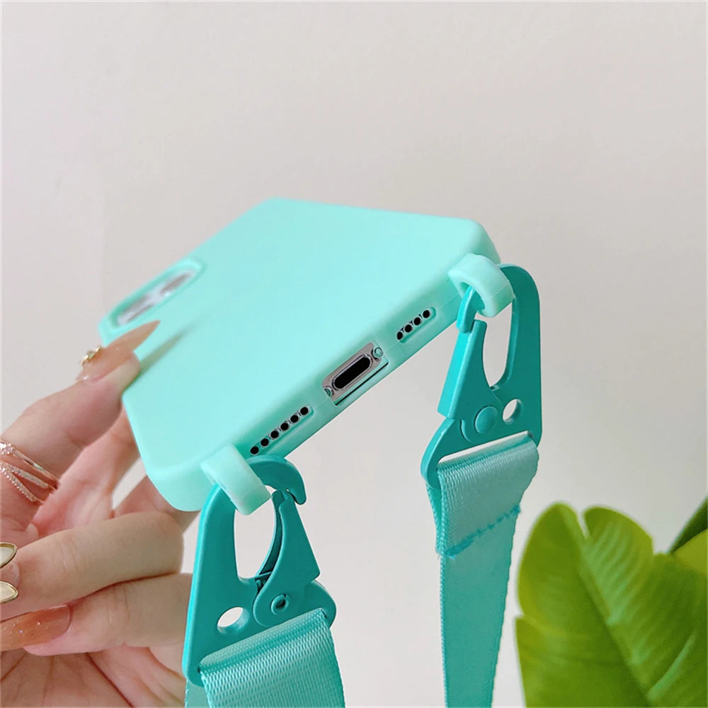 iPhone Necklace Silicone Case