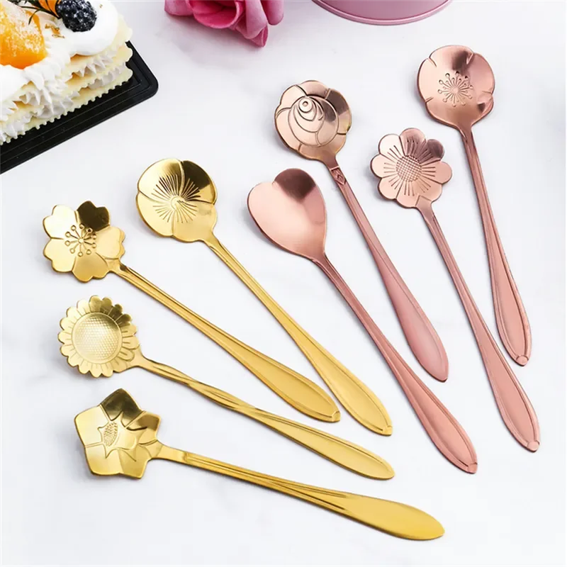 Flower Spoons Coffee & Tea