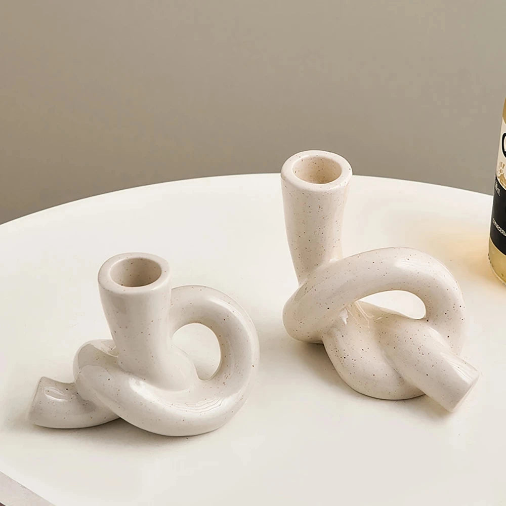 Bohemian Knot Candle Stand