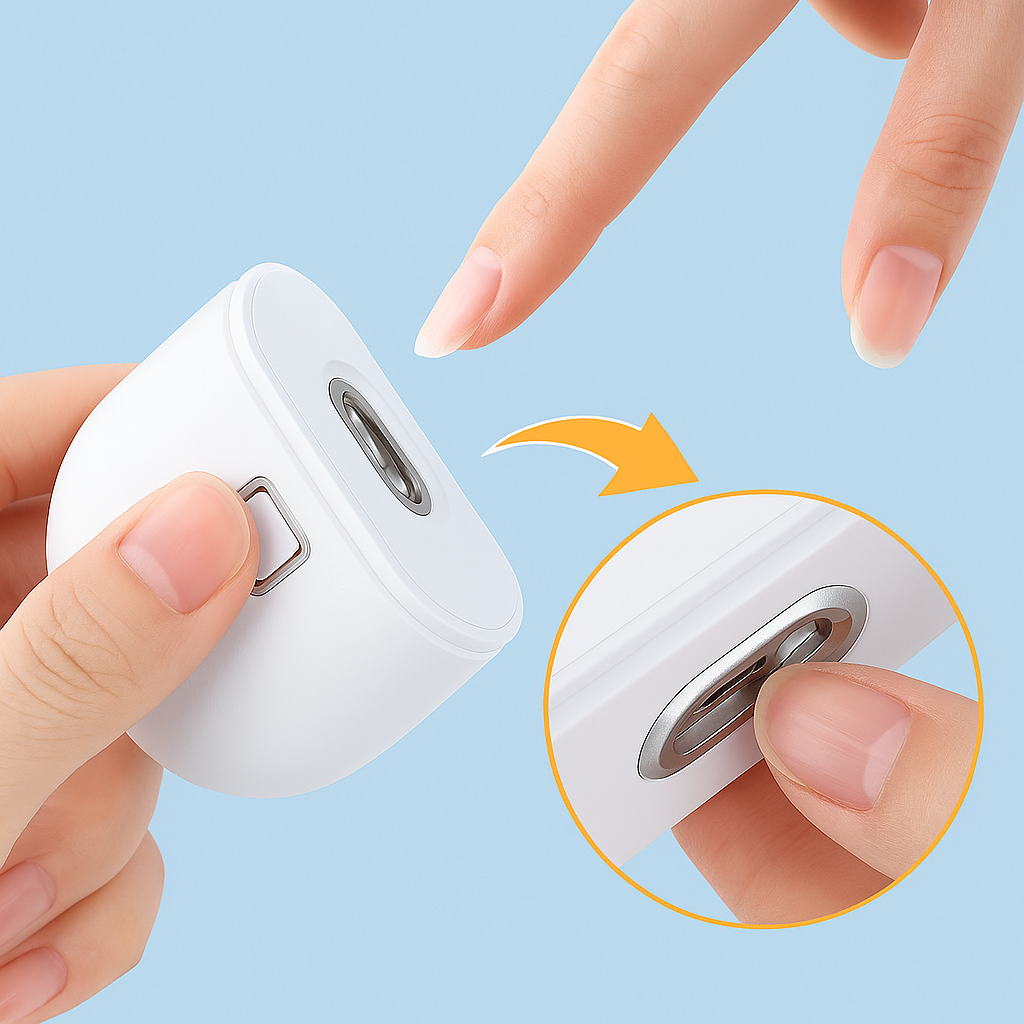 Trim Nails Painlessly in Seconds - No Clippers, No Stress