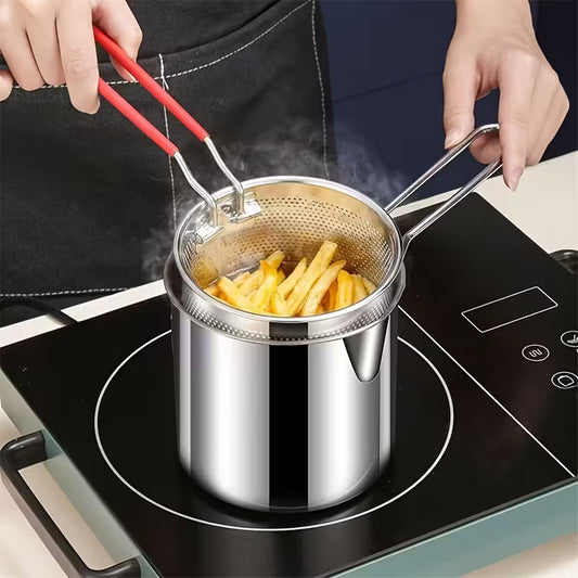 Compact Stainless Steel Food Fryer