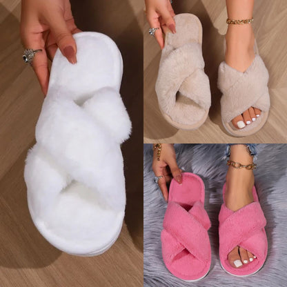 PlushCross Slippers